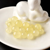 OZ DIY YE6000 Yellow Chalcedony Loose Bead